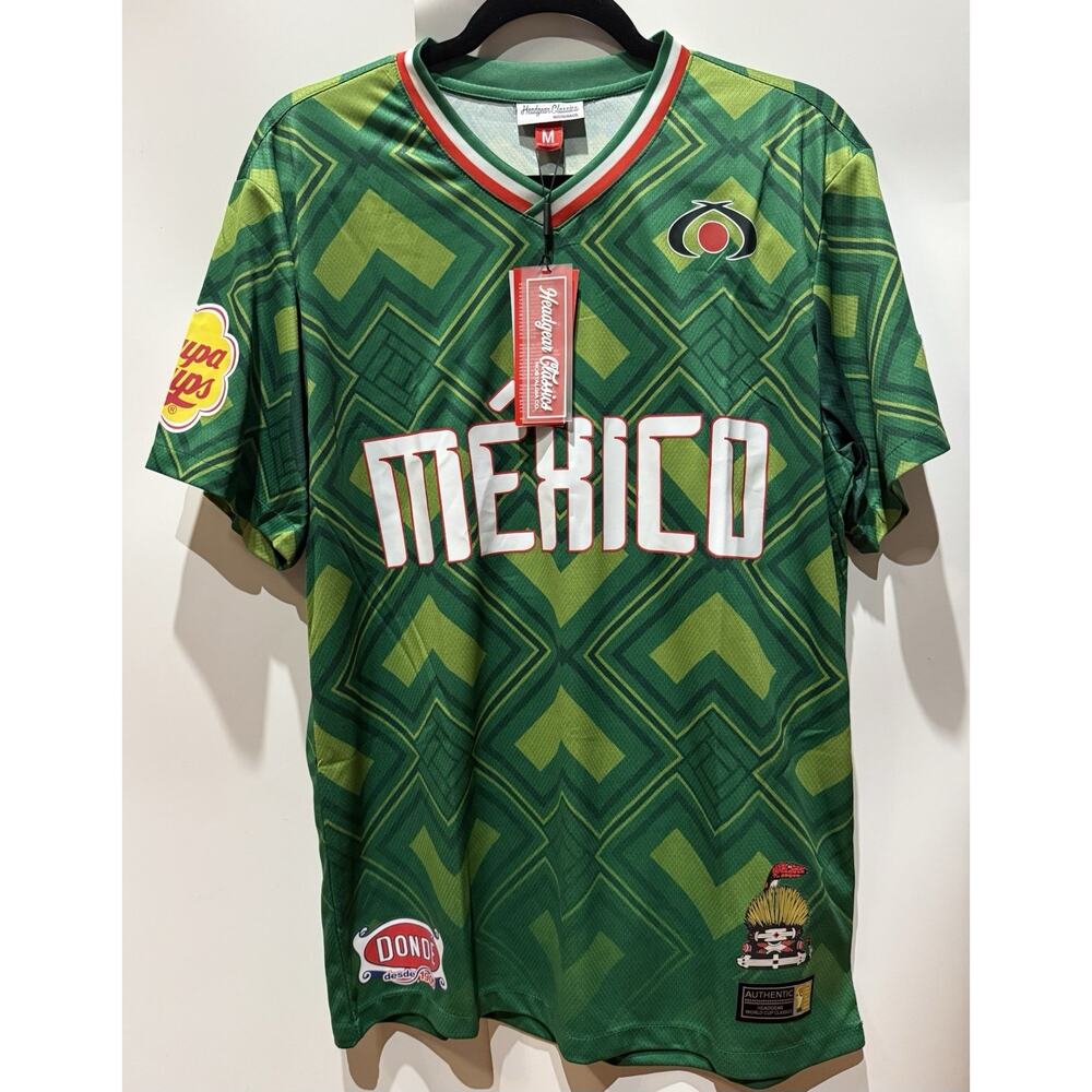 Headgear Classics Mexico Soccer Jersey Green Size XL